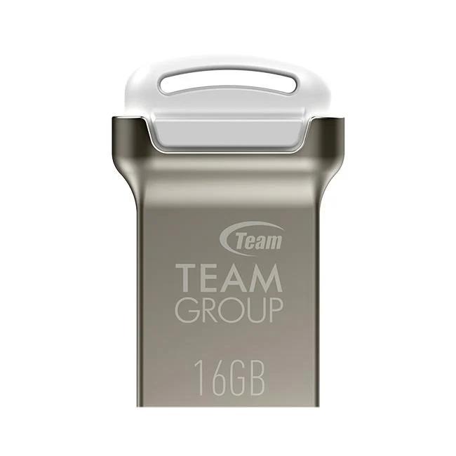 Team Group C161 16GB USB 3.0 Flash Drive - White - فلاش ذاكرة